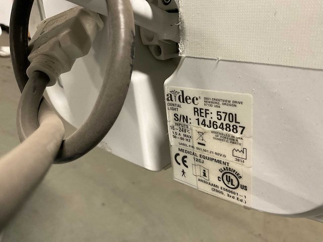 Adec tandartsstoel - afbeelding 2 van  10