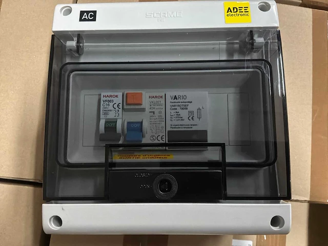 Adee electronic di16vam15ted 16 a ac-verdeelkast (128x) - afbeelding 4 van  6