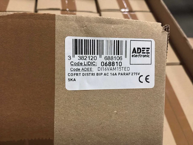 Adee electronic di16vam15ted 16 a ac-verdeelkast (128x) - afbeelding 6 van  6