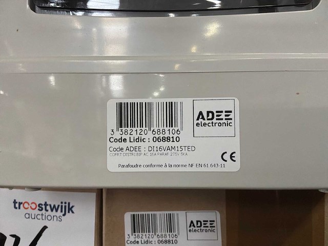 Adee electronic di16vam15ted ac-verdeelkast (7x) - afbeelding 4 van  4