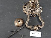 Adelaarskop als deurklopper - afbeelding 1 van  5