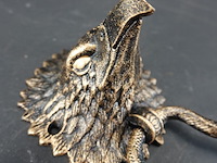 Adelaarskop als deurklopper - afbeelding 4 van  5