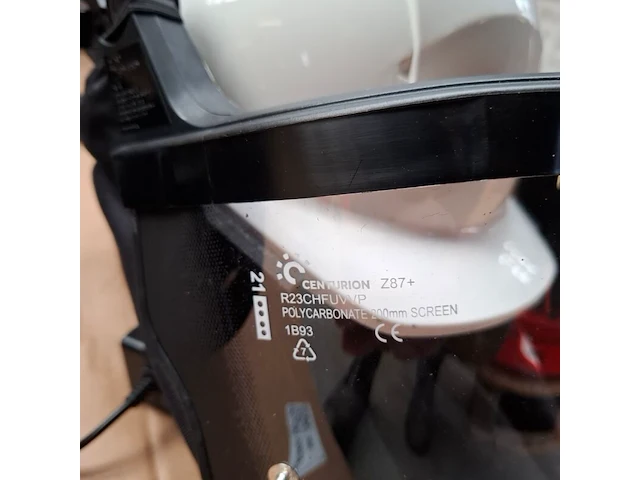Adembeschermingskap v.v. ademhalingssysteem centurion, z87+ - afbeelding 3 van  7