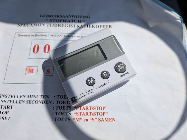 Ademluchtflessenkar, incl. digitale timers - afbeelding 15 van  15