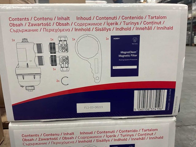 Adey magnaclean hp filter (4x) - afbeelding 6 van  8