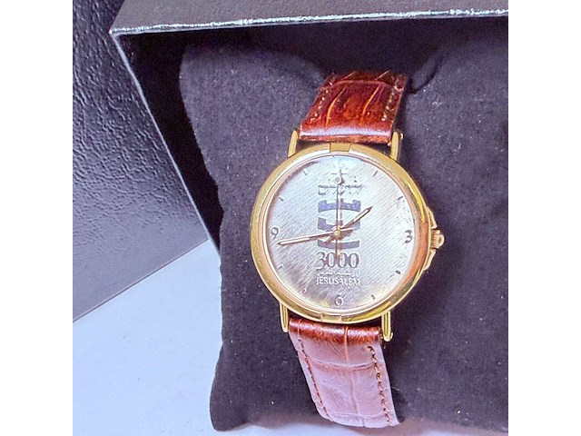 Adi jerusalem 3000 jaar herenhorloge - collector's item - afbeelding 1 van  9