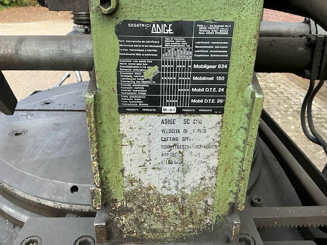 Adice sc400 cirkelzaagmachine metaal - afbeelding 11 van  20