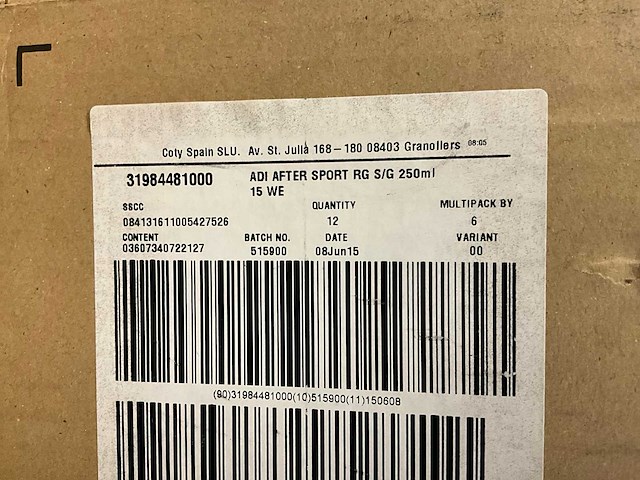 Adidas after sport 3 in 1 partij douchegel - afbeelding 4 van  4