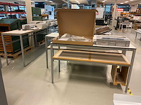 Adiform werkplaatstafel (4x) - afbeelding 1 van  6