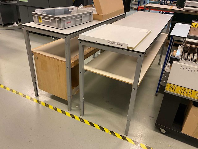 Adiform werkplaatstafel (4x) - afbeelding 3 van  6