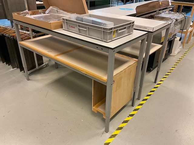 Adiform werkplaatstafel (4x) - afbeelding 4 van  6