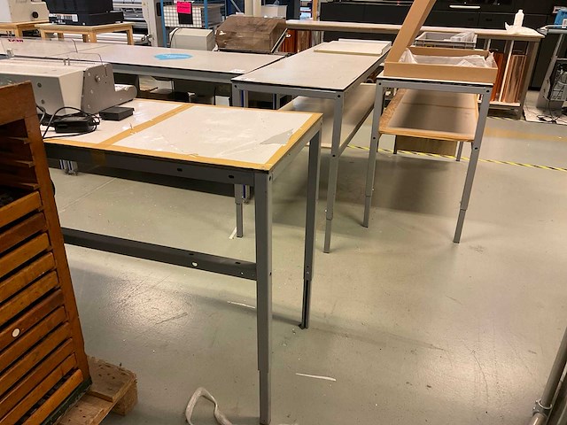 Adiform werkplaatstafel (4x) - afbeelding 5 van  6