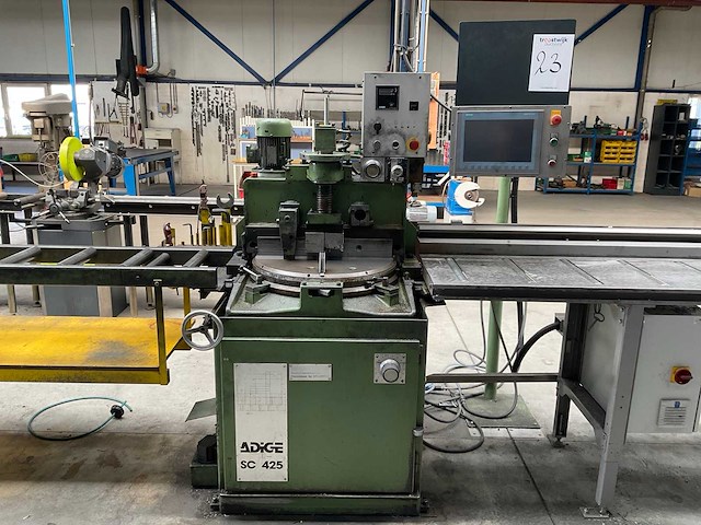 Adige sc 425 halfautomatische onderloop afkortcirkelzaagmachine - afbeelding 2 van  19