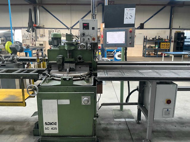 Adige sc 425 halfautomatische onderloop afkortcirkelzaagmachine - afbeelding 1 van  1