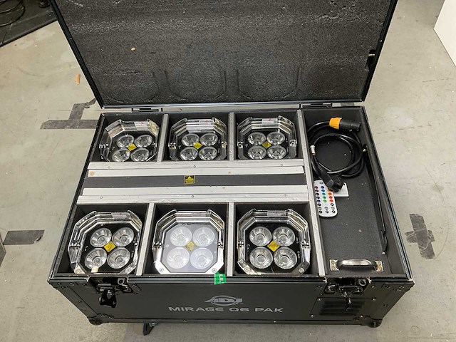 Adj mirage q6 accu spot (6x) - afbeelding 6 van  8