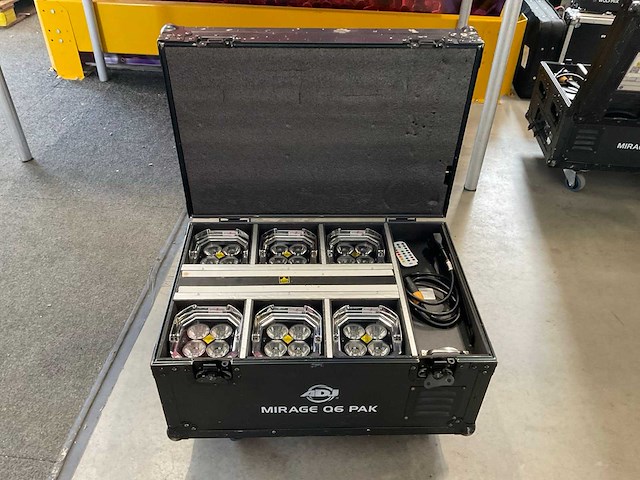 Adj mirrage q6 accu spot spotlight (6x) - afbeelding 5 van  6