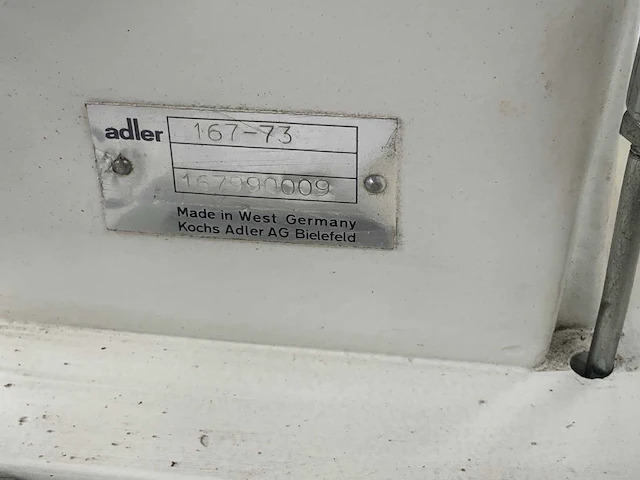 Adler 167-73 stikmachine - afbeelding 3 van  5