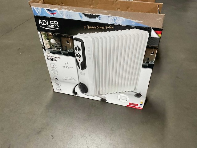 Adler ad 7819 elektrische verwarming - afbeelding 4 van  6