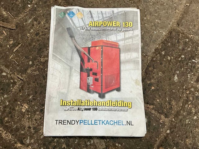 Adler airpower 130 pelletkachel heteluchttheater - afbeelding 2 van  10