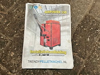Adler airpower 130 pelletkachel heteluchttheater - afbeelding 2 van  10
