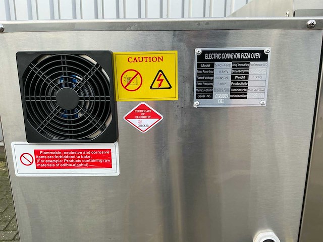 Adm horeca nfc-480d pizza-oven - afbeelding 7 van  8