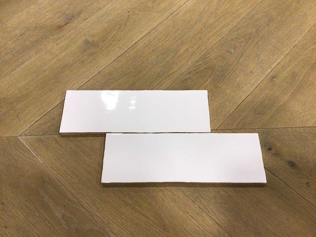 Adobe villa white glans wandtegel 10x30 cm 17,40 m² - afbeelding 2 van  5