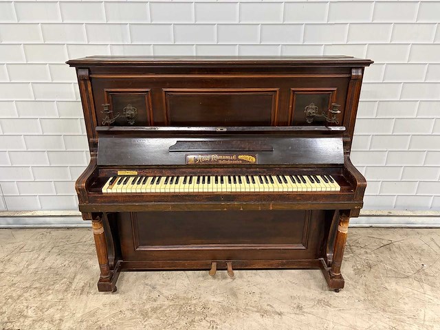 Adolf lehmann - antieke piano - afbeelding 1 van  5