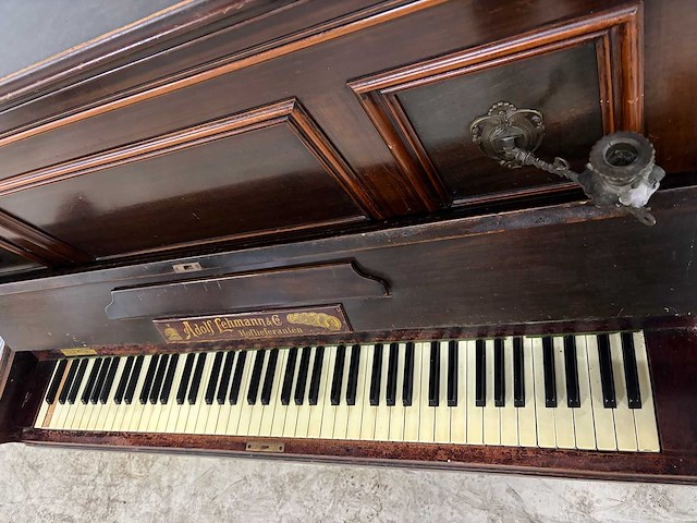 Adolf lehmann - antieke piano - afbeelding 4 van  5