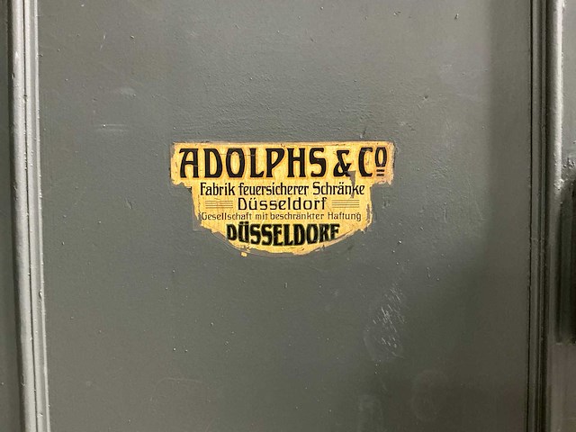 Adolphs & co kluis/chemiekast - afbeelding 5 van  6