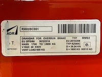 Adr rm02bc001 trekstang voor oplooprem - afbeelding 5 van  5