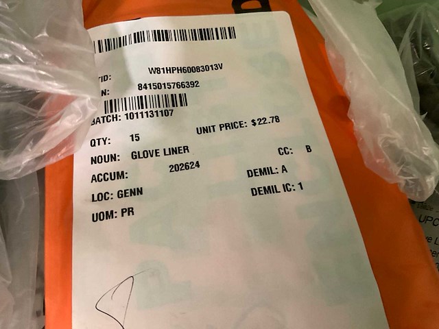Ads glove liner (15x) - afbeelding 4 van  4