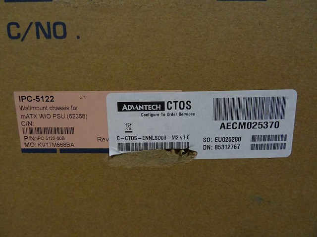 Advantech - ipc-5122 - wallmount chassis - afbeelding 6 van  7