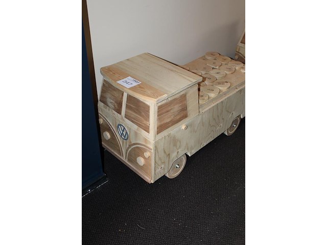 Advent bus afm. 87 x 36 x 50 cm. - afbeelding 2 van  2