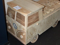 Advent bus afm. 87 x 36 x 50 cm. - afbeelding 2 van  2