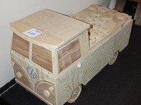 Advent bus afm. 87 x 36 x 50 cm. - afbeelding 2 van  2