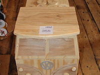 Advent bus afm. 87 x 36 x 50 cm. - afbeelding 2 van  2