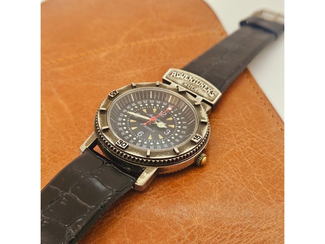 Adventurer's watch - mechanisch herenhorloge - afbeelding 3 van  6