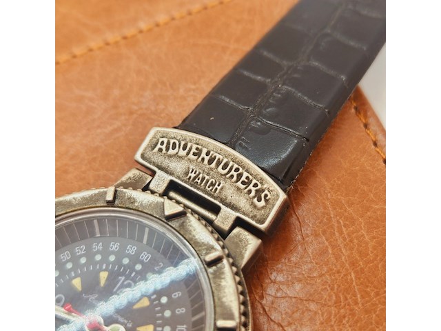 Adventurer's watch - mechanisch herenhorloge - afbeelding 5 van  6