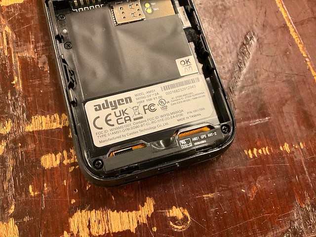 Adyen ams1 pin terminals (2x) - afbeelding 7 van  7