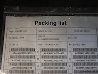 Ae aurora zonnepaneel ae460md-120 - 1 pallet á 36 stuks - afbeelding 3 van  5