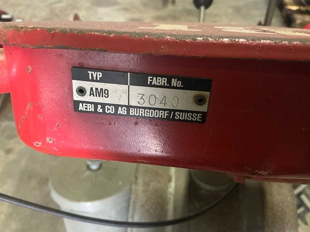 Aebi maaimachine - afbeelding 5 van  8