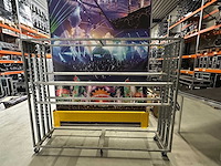 Aed - meatrack - various light equipment meatrack aed 2.4m l x 1.98m h x 0.59m b - afbeelding 1 van  2