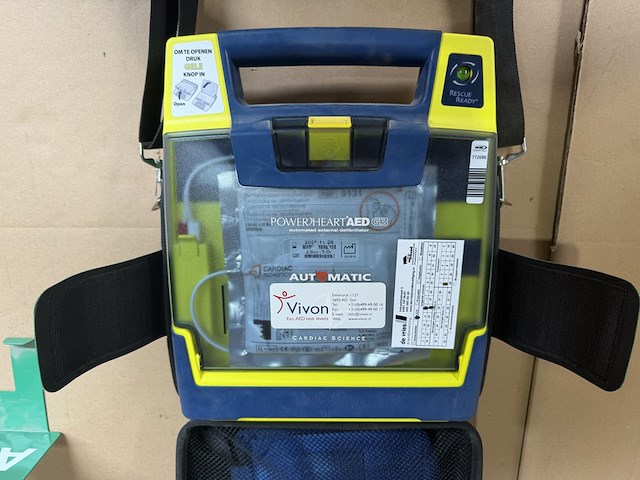 Aed, cardiac science / aivia, powerheart aed g3 - afbeelding 9 van  9