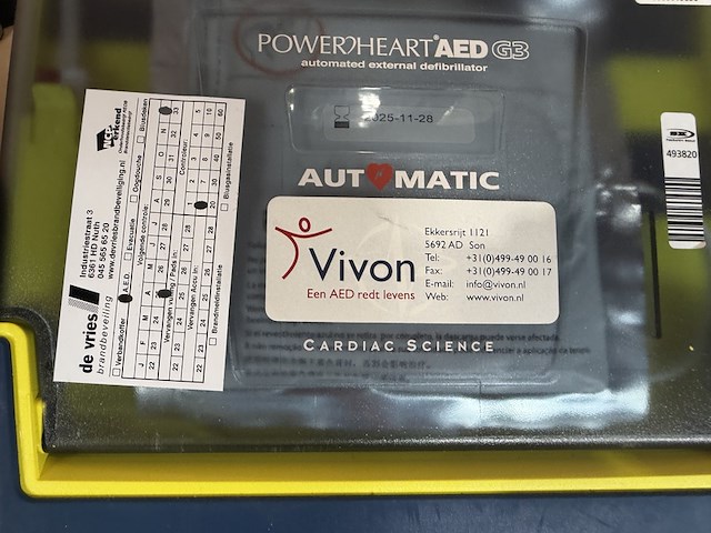 Aed, cardiac science / aivia, powerheart aed g3 - afbeelding 7 van  10