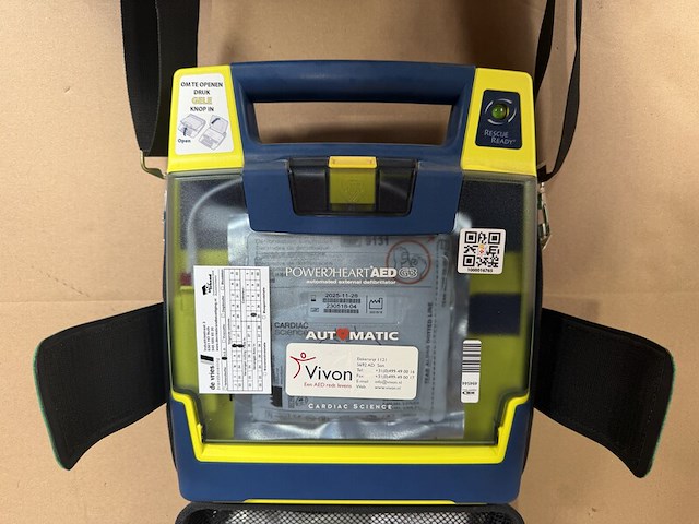 Aed, cardiac science / aivia, powerheart aed g3 - afbeelding 2 van  10