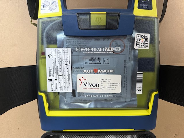 Aed, cardiac science / aivia, powerheart aed g3 - afbeelding 7 van  10