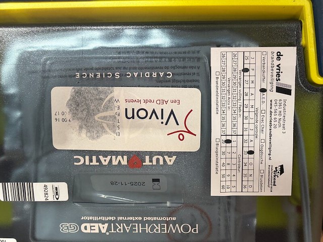 Aed, cardiac science / aivia, powerheart aed g3 - afbeelding 9 van  11