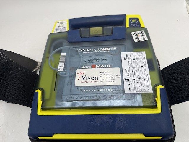 Aed, cardiac science / aivia, powerheart aed g3 - afbeelding 5 van  7