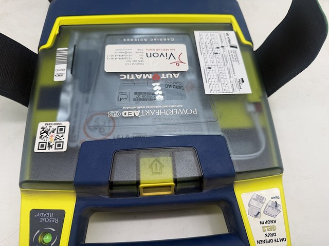 Aed, cardiac science / aivia, powerheart aed g3 - afbeelding 3 van  5