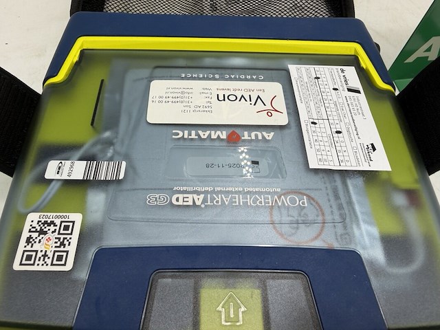 Aed, cardiac science / aivia, powerheart aed g3 - afbeelding 3 van  5
